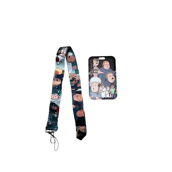 King Of The Hill Tv Show Lanyard Badge ID Holder Neck Strap Keychain - Picture 1 of 3